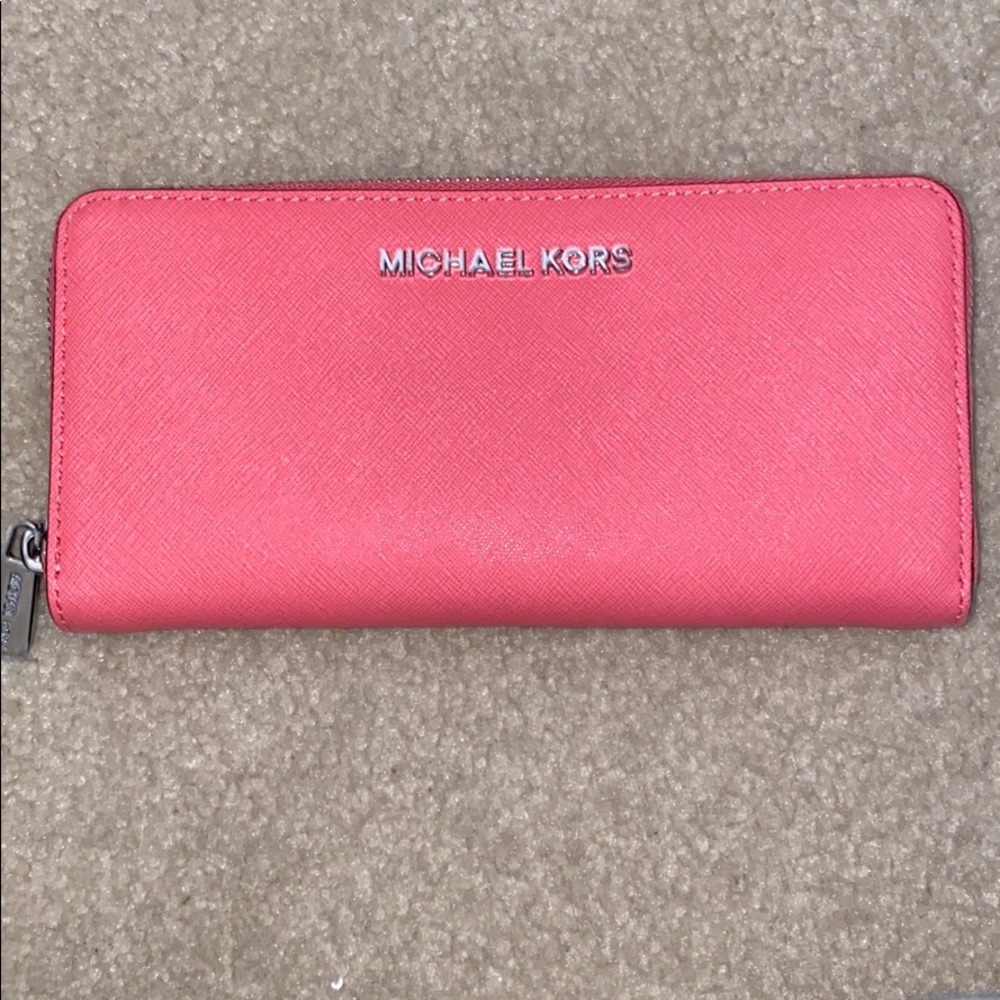 Pink Michael Kors wallet